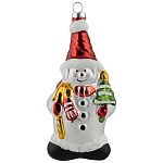 Украшение елочное Снеговик (упаковка 12 шт.)