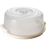 Крышка для СВЧ с поддоном Sugar&Spice с паровыпускным клапаном d250 прозрачный (упаковка 10 шт.)