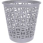 Корзина для бумаг Spin&Clean Disco, серебряный (упаковка 8 шт.)