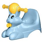 Горшок детский в форме игрушки Зайчик Lapsi 420х290х310мм Темно-голубой (упаковка 5 шт.)