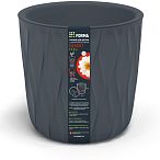 Горшок для цветов с дренажной вставкой Desert 11,2л (d265, h258мм)(серый) (упаковка 3 шт.)