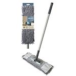 Швабра Martika с телескопической рукояткой и насадкой шенилл С686 (упаковка 24 шт.)