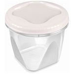 Банка с завинчивающейся крышкой Тондо 1,5л Кремовая С288КРЕМ (упаковка 18 шт.)