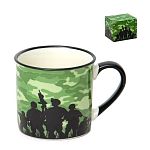 Кружка СПЕЦНАЗ, 300мл, NEW BONE CHINA, индивидульная подарочная упаковка