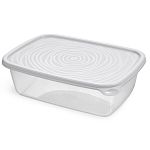 Контейнер прямоугольный Романо 1,6л Светло-серый С852СЕР