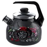 Чайник эмал 3,0л со свистком Гаспачо / Gazpacho ТМ Appetite, 4с209я