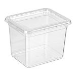 Ящик для хранения Palm 2,5л, 190х153х144мм бесцветный (упаковка 21 шт.)