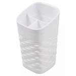 Стакан для зубных щеток Reef (белый) (упаковка 12 шт.)