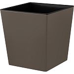 Горшок для цветов InGreen London CUBE 301 х 301 мм, 22 л c дренажной вставкой французский платан (уп