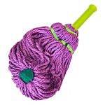 Насадка для швабры Твист Умничка микрофибра фиолетовая (упаковка 10 шт.)