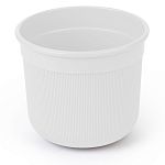 Горшок цв. Сканди 10л (с дренажной вставкой) (белый) (упаковка 8 шт.)