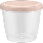 Банка с завинчивающейся крышкой Plast Team HELSINKI 0,7 л персиковая карамель (упаковка 21 шт.)