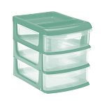 Универсальный бокс малый (3 секции) Фисташковый