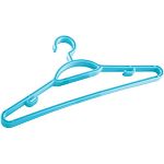 Комплект вешалок для легкой одежды р.48 (3 шт)  (Светло-голубой)