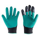 Перчатки садовые с пластиковыми когтями GG-4 (упаковка 12 шт.)