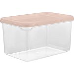 Банка для сыпучих продуктов Plast Team  HELSINKI 0,55л персиковая карамель (упаковка 30 шт.)