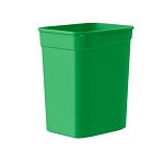 Контейнер для мусора без крышки eco bin 10л (зеленый) (упаковка 5 шт.)