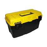 Ящик для инструментов ТИТАН 18' черный с желтым 0,25х0,235х0,43м