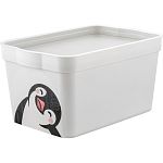 Ящик детский Lalababy Cute Penguin 2,3 л (упаковка 11 шт.)