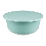 Миска ТЭСТИ 4,3л с крышкой Морская волна (упаковка 12 шт.)