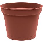 Горшок для цветов Mint D310мм, 10,7л с поддоном (терракотовый) (упаковка 14 шт.)