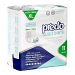 Подгузники-трусы для взрослых Predo размер XL (11шт)