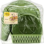 Набор для пикника Sugar&Spice Vanilla на 5 персон (18 предметов) фисташка (упаковка 4 шт.)