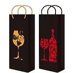 Пакет подарочный 12х36+10см Ламинированный со шнуром, Premium  (х10/200) (упаковка 10 шт.)