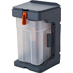 Лоток для метизов Blocker Expert подвесной с крепежом большой серо-свинцовый/оранжевый (упаковка 12