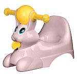 Горшок детский в форме игрушки Зайчик Lapsi 420х290х310мм Светло-розовый (упаковка 5 шт.)