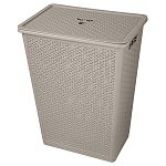 Корзина для белья Wenge 48л, 427х295х562мм (серый) (упаковка 8 шт.)
