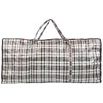 Сумка на молнии Клетка, 100*50*40 см, полипропилен (упаковка 12 шт.)