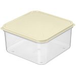 Контейнер для продуктов Modena квадратный 1,2л с гибкой крышкой (светло-бежевый) (упаковка 11 шт.)