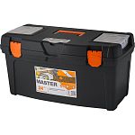 Ящик для инструментов Master 24 чёрный/оранжевый