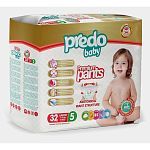 Подгузники-трусики Predo Baby № 5 (11-25 кг.) 32 шт