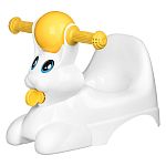 Горшок детский с форме игрушки Зайчик Lapsi 420х290х310 мм белый (упаковка 5 шт.)