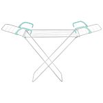 Сушилка для белья напольная разборная CD-11, 181*55*106 см