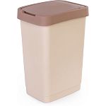 Контейнер для мусора 25л (бежевый) (упаковка 3 шт.)