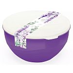 Миска с крышкой Lavender 3л (упаковка 8 шт.)