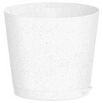 Горшок для цветов Oregano D200 мм, 4л с прикорневым поливом (мраморный) (упаковка 12 шт.)