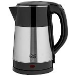 Чайник Homestar HS-1055 (2,3 л) стальной, черный