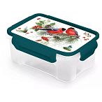 Контейнер для СВЧ, 0,75л, Снегири (упаковка 20 шт.)