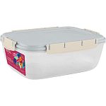 Контейнер для продуктов Sugar&Spice Barberry герметичный 1,8л прямоугольный трюфель (упаковка 10 шт.