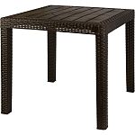 Стол Decorona ДеРотанг квадратный 789х789х701мм, теплый орех