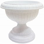 Вазон на ножке большой D 395 мм мраморный (упаковка 4 шт.)