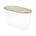 Емкость для сыпучих продуктов 0,9л Латте (упаковка 30 шт.)