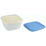 Набор контейнеров для продуктов «Прованс» №2 (СВЧ) 0,6л 1,0л 1,7л 2,5л (4шт)