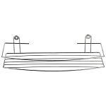 Полка настенная Lecco 7,5*35*13 см хром (упаковка 16 шт.)