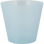 Горшок для цветов InGreen London Orchid D160 мм,1,6 л с дренажной вставкой голубой перламутровый
