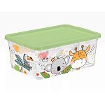 Коробка Giraffix 3,5л прозрачный (упаковка 11 шт.)